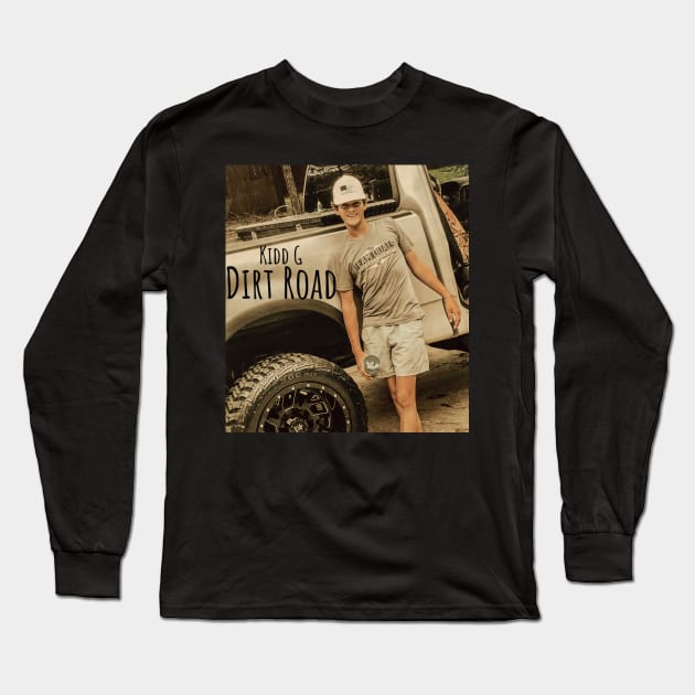 Dirt Road - Kidd G Long Sleeve T-Shirt by wethankaakl